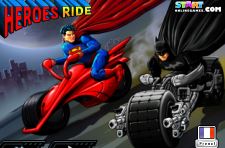 Batman VS Superman en moto