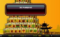 3D Pyramid Mahjong