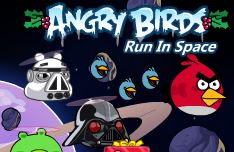 Angry Birds Run In Space