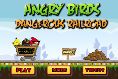 Angry Birds Dangerous Railroad