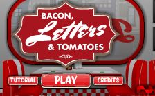 Bacon Lettres et tomates
