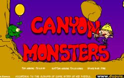 Canyon Monsters