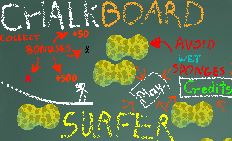 Chalkboard Surfer