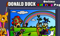Donald Duck Coloriage