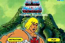 Lettres Cachees He Man