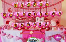 Coeurs caches Saint Valentin