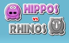 Hippos Vs Rhinos
