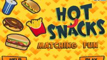 Hot Snacks Matching Fun