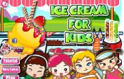 Creme glacee pour les enfants