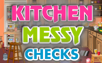 Objets Caches Kitchen Messy