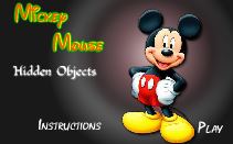 Objets Caches Mickey