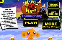 Monkey Go Happy Thanksgiving