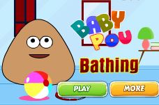 Mr Pou prend son bain