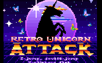 Retro Unicorn Attack