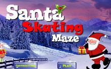 Santa Skating Maze