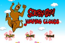 Scoobydoo saute dans les nuages