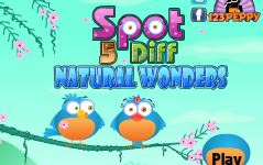 5 Différences Merveilles Naturelles