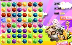 Talking Friends Candy Match