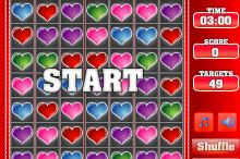 Valentines Hearts Match 3