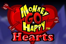 Monkey Go happy hearts