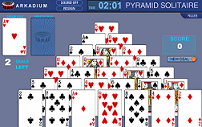 Pyramide solitaire