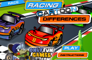 Racing Cartoon Difference