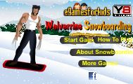 Wolverine en Snowboard